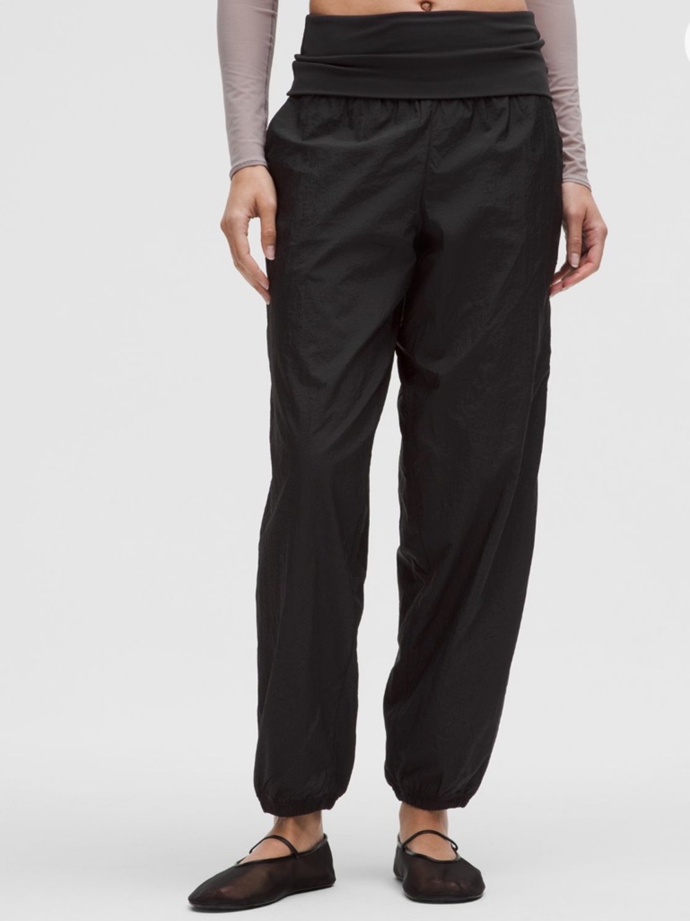 lululemon Foldover Waist Joggers